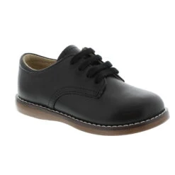 Footmates Kid’s Willy Black Leather