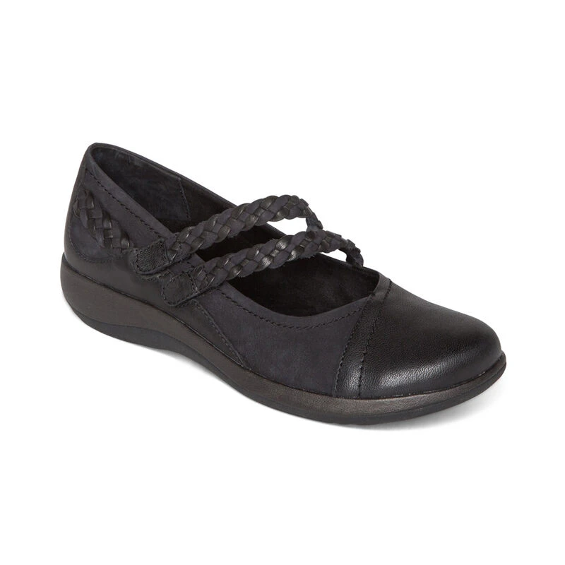 Aetrex Women’s Annie Mary Jane Black