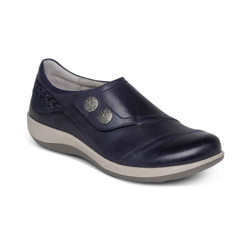 Aetrex Women’s Karina Monk Strap Navy