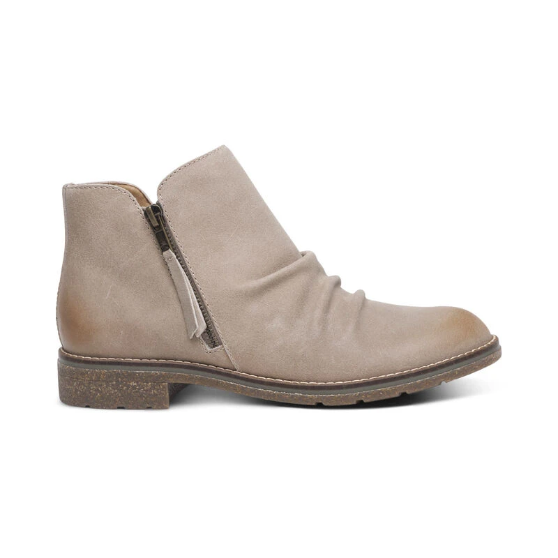 Aetrex Women’s Mila Low Boot Taupe - Image 3