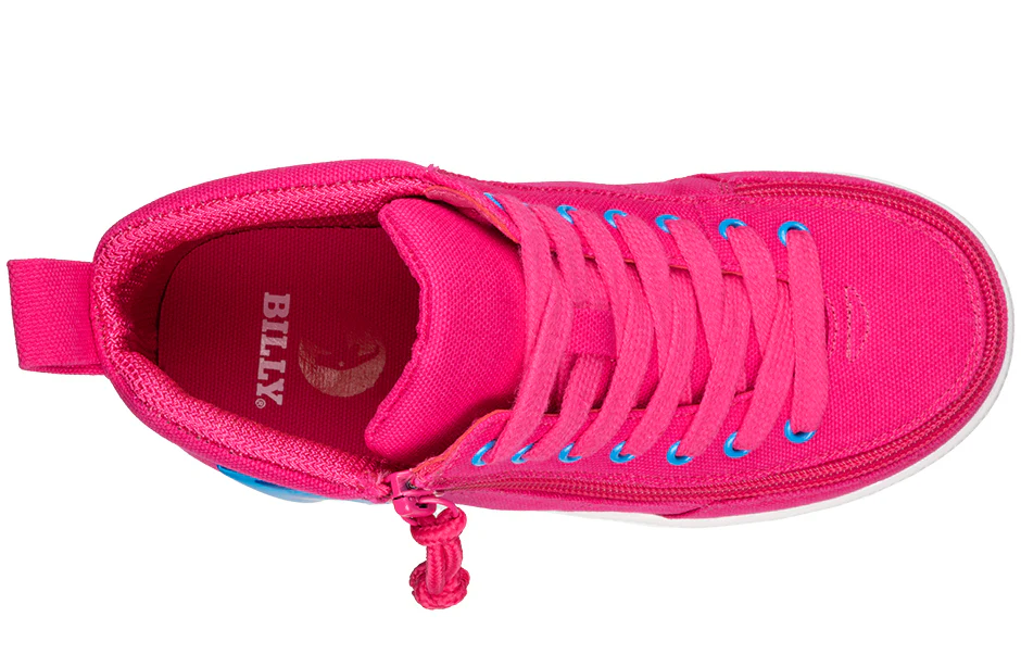Billy Kid’s Classic D|R II High Tops Pink/Blue Light Ups - Image 2