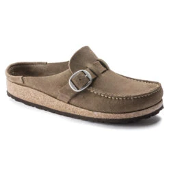 Birkenstock Buckley Grey Taupe Suede Leather