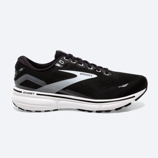 Brooks Men’s Ghost 15 Black/White