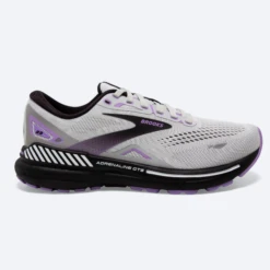 Brooks Women’s Adrenaline GTS 23 Grey/Black/Purple