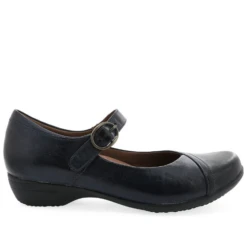Dansko Women’s Fawna Navy Burnished Calf