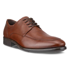 ECCO Men’s Citytray Derby Cognac