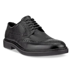 ECCO Men’s Metropole London Wingtip Shoe Black