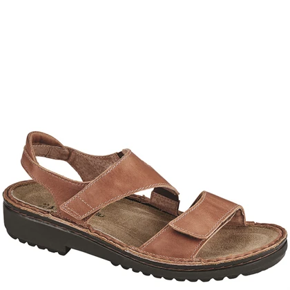 Naot Women’s Enid Sandal Brown Leather