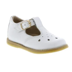Footmates Kid’s Harper White Leather