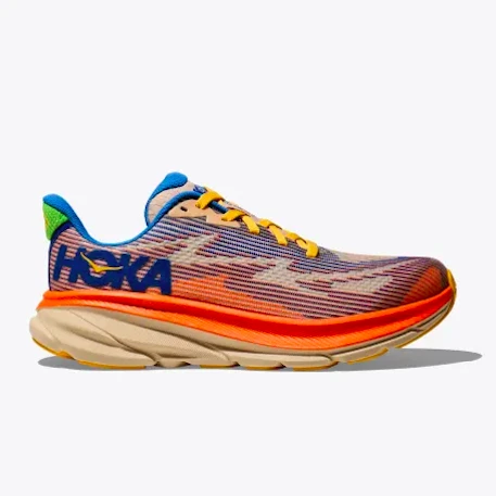 Hoka One One Hoka Kid’s Clifton 9 Ultramarine/Electric Tangerine