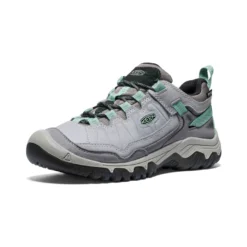 Keen Women’s Targhee IV Waterproof Hiking Shoe Alloy/Granite Green