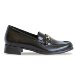 Munro Women’s Gryffin Black Glazed Calf