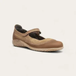 Naot Women’s Kirei Almond Suede/Bark Nubuck/Soft Stone Lthr