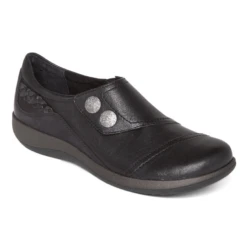 Aetrex Women’s Karina Monk Strap Black