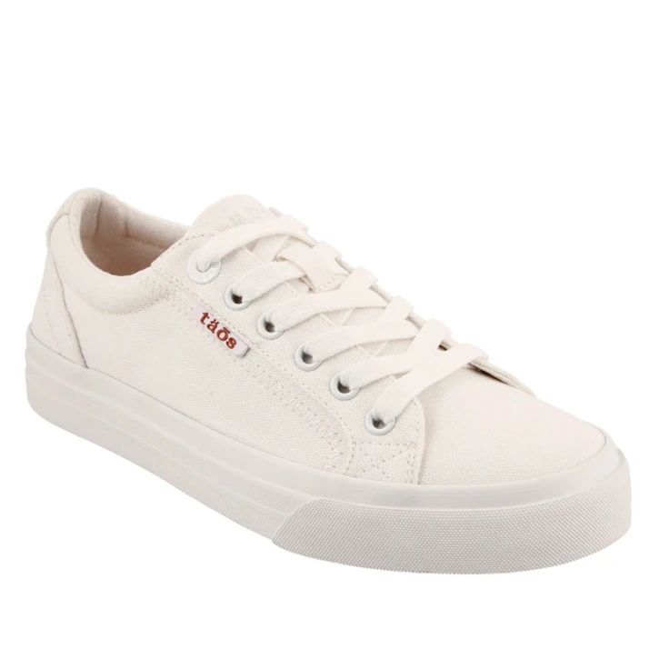 Taos Womenâs Plim Soul Sneaker White