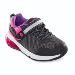 Stride Rite Kid’s Made2Play Radiant Bounce Sneaker Black/Pink