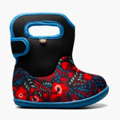 Bogs Baby Boots Super Flower Black Multi