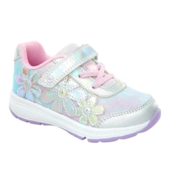 Stride Rite Kid’s Light-Up Glimmer Sneaker Iridescent