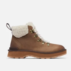 Sorel Women’s Hi-Line Hiker Cozy Boot Umber Tawny Buff