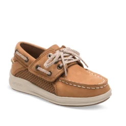 Sperry Little Kid’s Gamefish Jr Boat Shoe Dark Tan