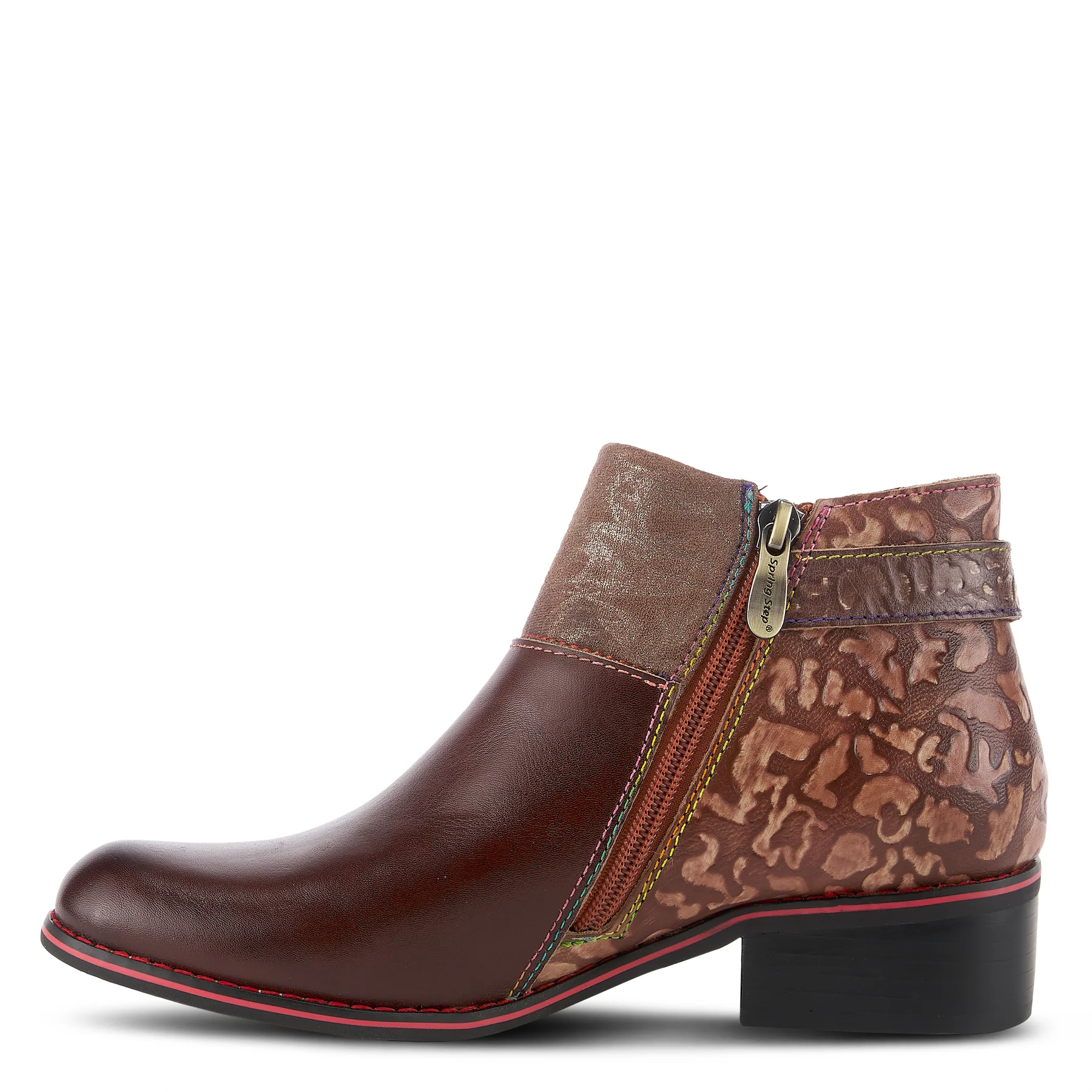 Spring Step Women’s L’artiste Tiatia Bootie Brown - Image 2