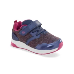 Stride Rite Kid’s Made2Play® Wiley Sneaker Navy Shimmer