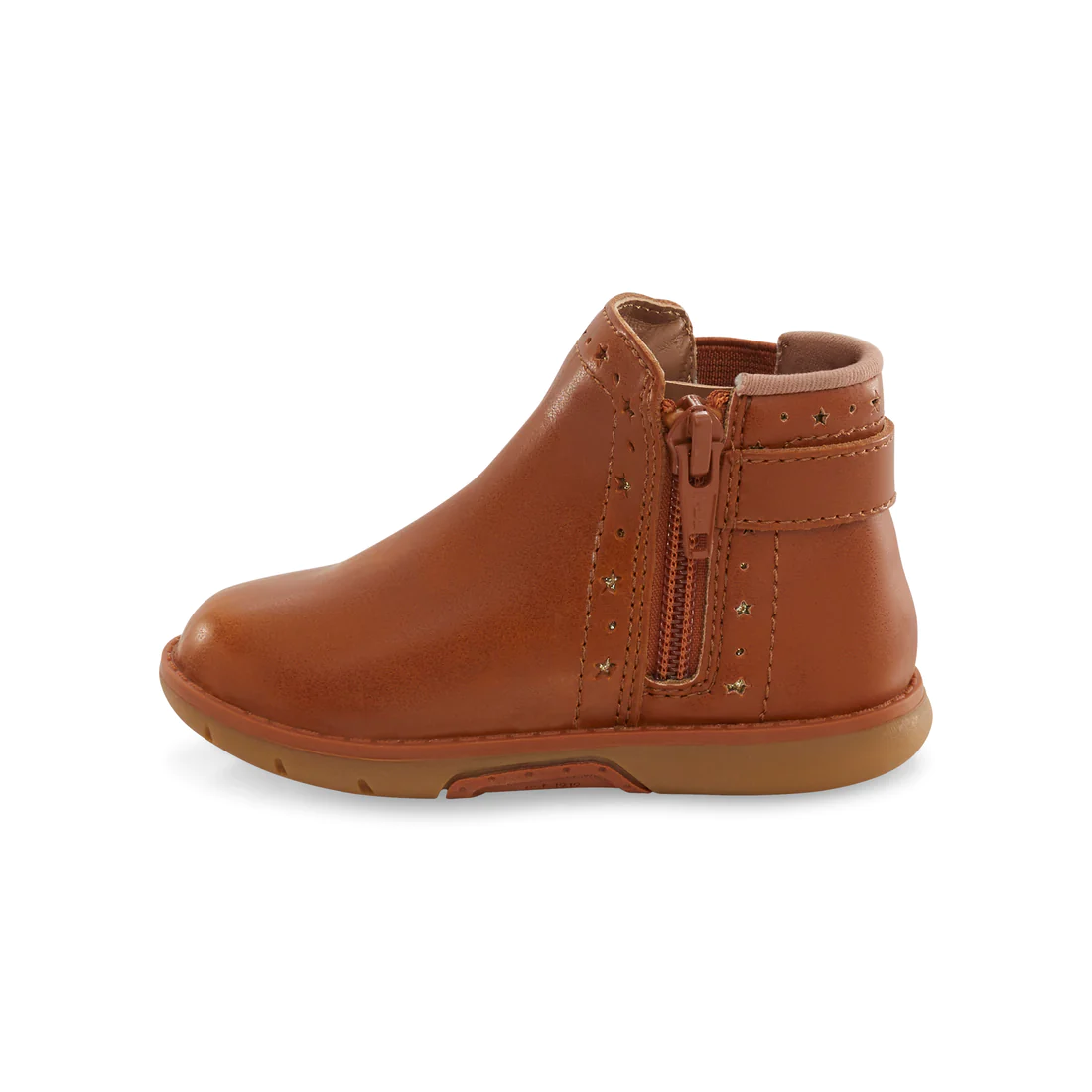 Stride Rite Little Kid’s SRtech Agnes Boot Chestnut - Image 2