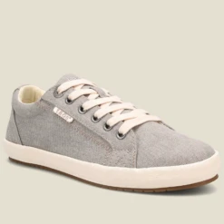 Taos Women’s Star Sneaker Grey Wash Canvas