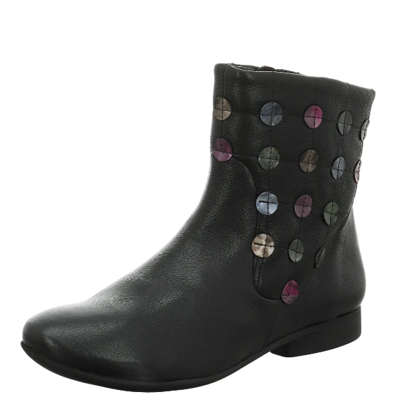 Think! Think Women’s GUAD2 Ankle Boot Black/Combi