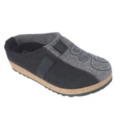 Haflinger Women’s Magic Clog Black/Grey